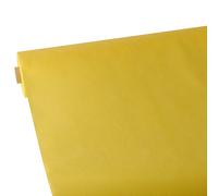 Papstar Fleece Tablecloth Yellow Soft Selection 25 x 1.18 m