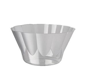 PAPSTAR Invitation 12199 20 Ice Cream and Dessert Dishes 400 ml Round Diameter 12 cm Height 7 cm Transparent