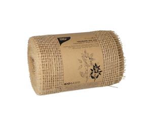 Papstar Jute Table Runner 10 m x 15 cm Natural on Roll
