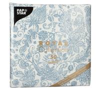 Papstar Napkins Blue Paisley