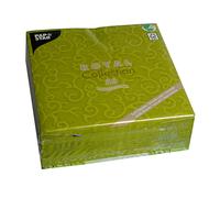 PAPSTAR Napkins, Paper, Olive Green, 7.8 x 20 x 20 cm