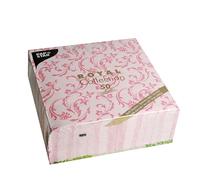 Papstar Royal Collection #85002 Serviettes 1/4 Fold 40 cm x 40 cm Fuchsia Damascato