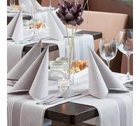 Papstar Napkins Elegance Brown