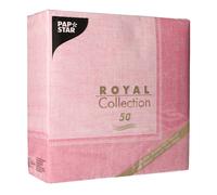 Papstar Napkins Pink 40 x 40cm 50 Pieces
