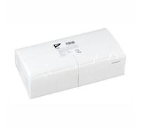 Papstar Napkins/Tissue Napkins White (Pack of 250) 33 x 33 cm 2-Ply 1/8 Fold Ideal for Catering, Household or Parties Environmentally Friendly FSC Certified Material #17999