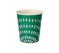 Papstar Paper Drinking Cups 0.2L Green 100 Pieces
