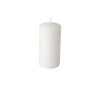 Papstar Pillar Candles White 100/50mm Set of 8