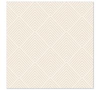 PAPSTAR Napkins, Tissue, Champagne, 7.8 x 20 x 20 cm