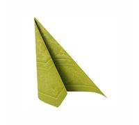 Papstar, Royal Collection #81746 Napkins 1/4 Fold 40 cm x 40 cm Olive Green Pack of 50