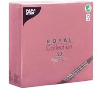 PAPSTAR Napkins, Tissue, Pink, 7.8 x 20 x 20 cm