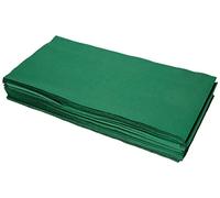 PAPSTAR, Royal Collection #81892 Tablecloth 80 cm x 80 cm Dark Green Pack of 20