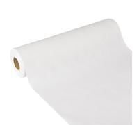 PAPSTAR, Soft Selection Plus Table Runner Fabric-Like Fleece 24 m x 40 cm White on Roll #85755