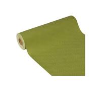 Papstar Table Runner, Fleece fabric, Olive Green, 10 x 41 x 10 cm