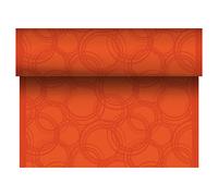 Papstar Table Runner PV-Tissue Nectarine Royal Collection 24mx40cm Bubbles
