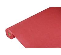 Papstar Tablecloth, Fleece fabric, red, 10 x 10 x 120 cm