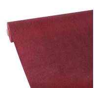 Papstar Tablecloth Soft Collection Bordeaux 1.18x25 m