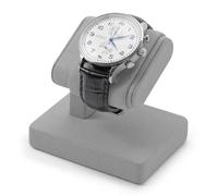 Papten Microfiber Single Watch Display Stand Watch Holder for Men Jewellery Showcase Stand Display(Grey)