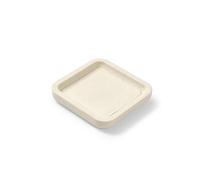 Papten Microfibers Small Jewellery Tray Stackable Jewellery Flat Tray Suitable for Drawers Tables to Storage Rings Earrings Bracelet(XS,Beige)