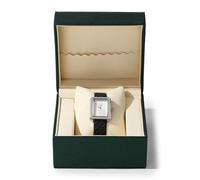 Papten Premium PU Leather Watch Gift Box Single Watch Storage Case with Removable Pillow Wristwatch Box(Green)