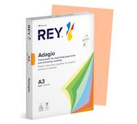 Papyrus Adagio Coloured Paper Ream of 500 Sheets 80 g A3 for Laser/Inkjet/Copier Salmon Pink