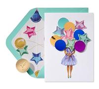 Papyrus Birthday Card for Her - Illustrated by Sandra K Pena (Born A Star)