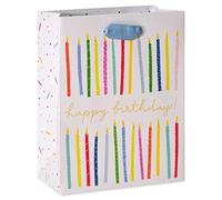 Papyrus Birthday Gift Bag, Happy Birthday Candles (1 Bag)