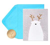 Papyrus Boxed Christmas Cards with Envelopes, Holiday Cheer, Polar Bear (20-Count)