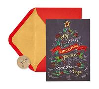 Papyrus Christmas Cards Boxed with Envelopes, To You and Yours, Holiday Tree (14-Count)