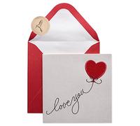 Papyrus Embroidered Valentines Day Card (Simply Wonderful)