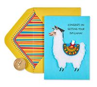 Papyrus Funny Graduation Card (Funny Llama)