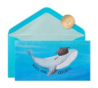 Papyrus Funny Graduation Card (Whale Done)