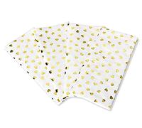 Papyrus Gold Foil Hearts Valentines Day Tissue Paper (4-Sheets)