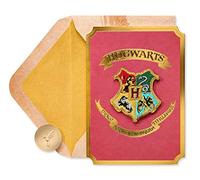 Papyrus Harry Potter Blank Card (Hogwarts Patch)