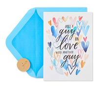 Papyrus LGBTQ Anniversary Card for Him from Him (Here's To Us)