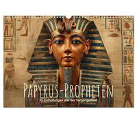 Papyrus prophets - AI revelations from the past UK-Version (Wall Calendar 2026 DIN A3 Landscape), CALVENDO 12 Month Wall Calendar
