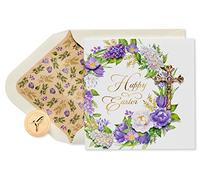 Papyrus Religious Easter Card (Easter Wreath)