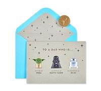 Papyrus Star Wars Fathers Day Card (Best Dad In The Galaxy)
