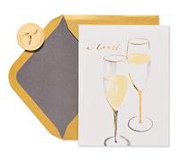 Papyrus Wedding Card for Couple (Champagne Toast)