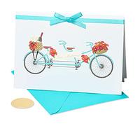 Papyrus Wedding Card (Tandem Bike)
