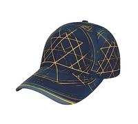 PAQGSREM Baseball Cap,Math Geometry Calculus Print Sports Fashion hat, Outdoor Baseball Cap for Running, Perfect for Summer Black
