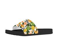 PAQGSREM Colorful Tie Dye Butterfly Mens Womens Slide Sandals Lightweight Open Toe Slippers Comfort Slides for Indoor Outdoor