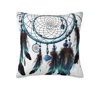 PAQOLSMCKR Throw Pillows 20"x20" Decorative Throw Pillow Covers Native American Dream Catcher Pillow Cover Square Cushion Case for Living Room Pillow Cases Plush Cushion Covers