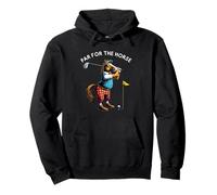 Par For The Horse Funny Golf Golfing Golfer Horse Pullover Hoodie