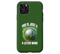 Par Is Just a Four Letter Word Funny Golf Design Case for iPhone 11 Pro