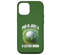Par Is Just a Four Letter Word Funny Golf Design Case for iPhone 12/12 Pro
