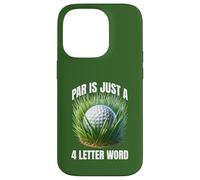 Par Is Just a Four Letter Word Funny Golf Design Case for iPhone 14 Pro
