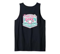 Par Tee Girl Funny Golf Lover Golfing Golfer Here Good Time Tank Top