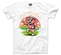 Par Tee On Golf - Mens T-Shirt - Golfer Golfing Birthday Christmas L White