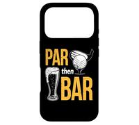 Par Then Bar Golf | Golfing Iron Beer & Golf Club Case for iPhone 17 Pro