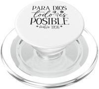 Para Dios todo es posible, Para Dios no hay nada imposible PopSockets PopGrip for MagSafe